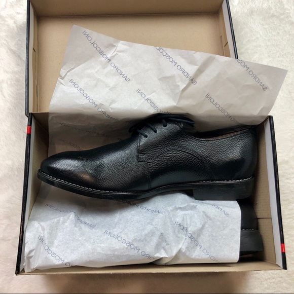 ⬇️NIB Leather Sandro Moscoloni - Regal Derby Shoe - Picture 9 of 10